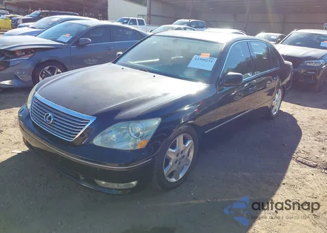 2004 Lexus Ls 430 из США, поврежденный, VIN JTHBN36F540141626